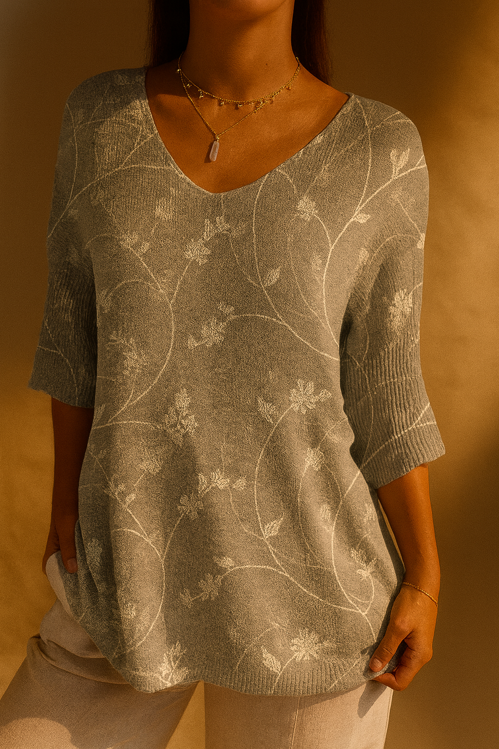 Helene | Subtle Grace Blouse