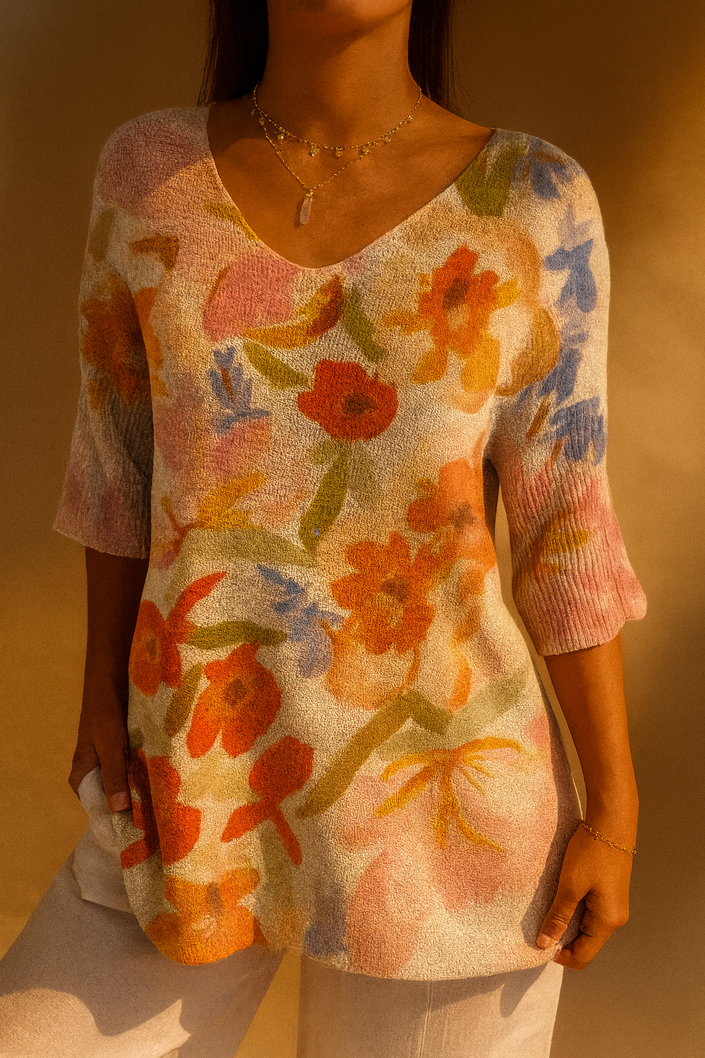 Jennica | Artistic Bloom Blouse