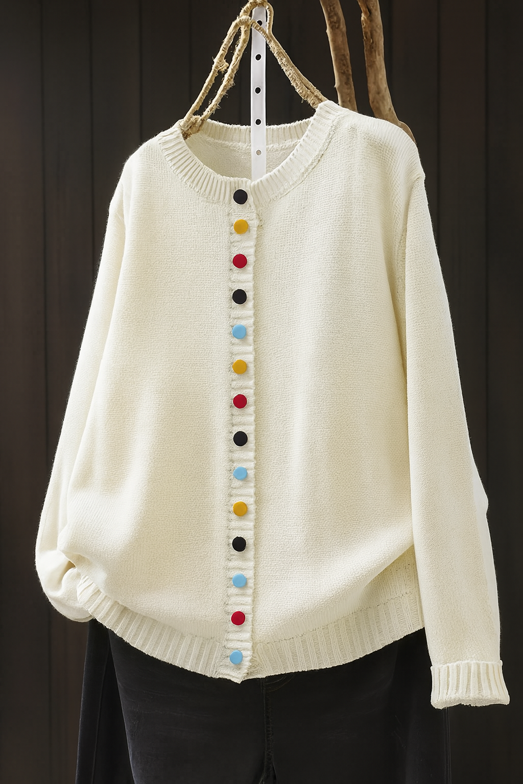 Elaine | Timeless Button Sweater