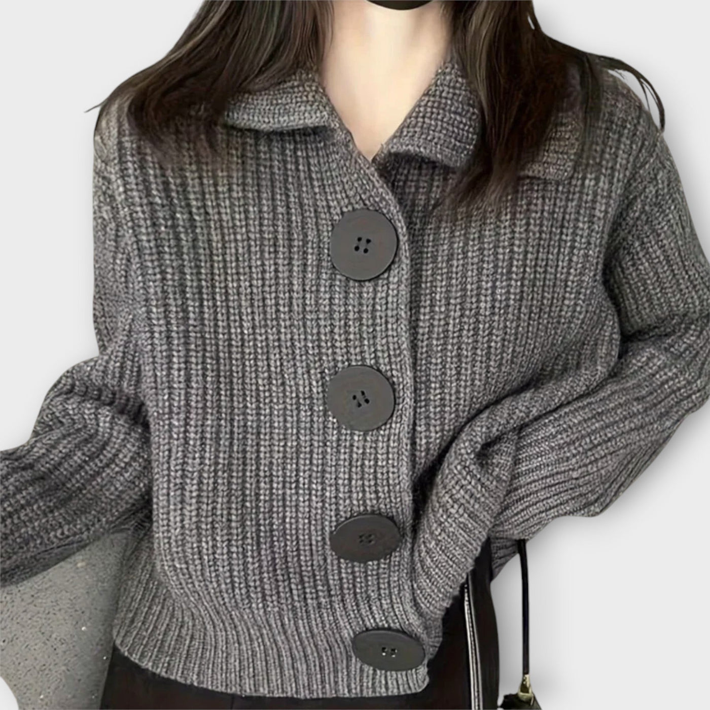 Ella | Bold Button Cardigan