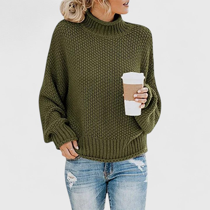 Olive | Cozy Knit Sweater