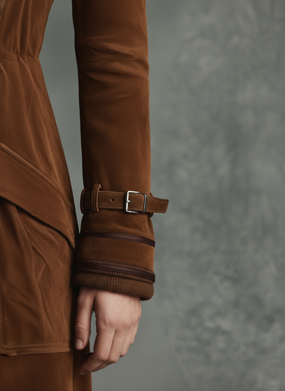 Eleanor | Heritage Suede Trench Coat