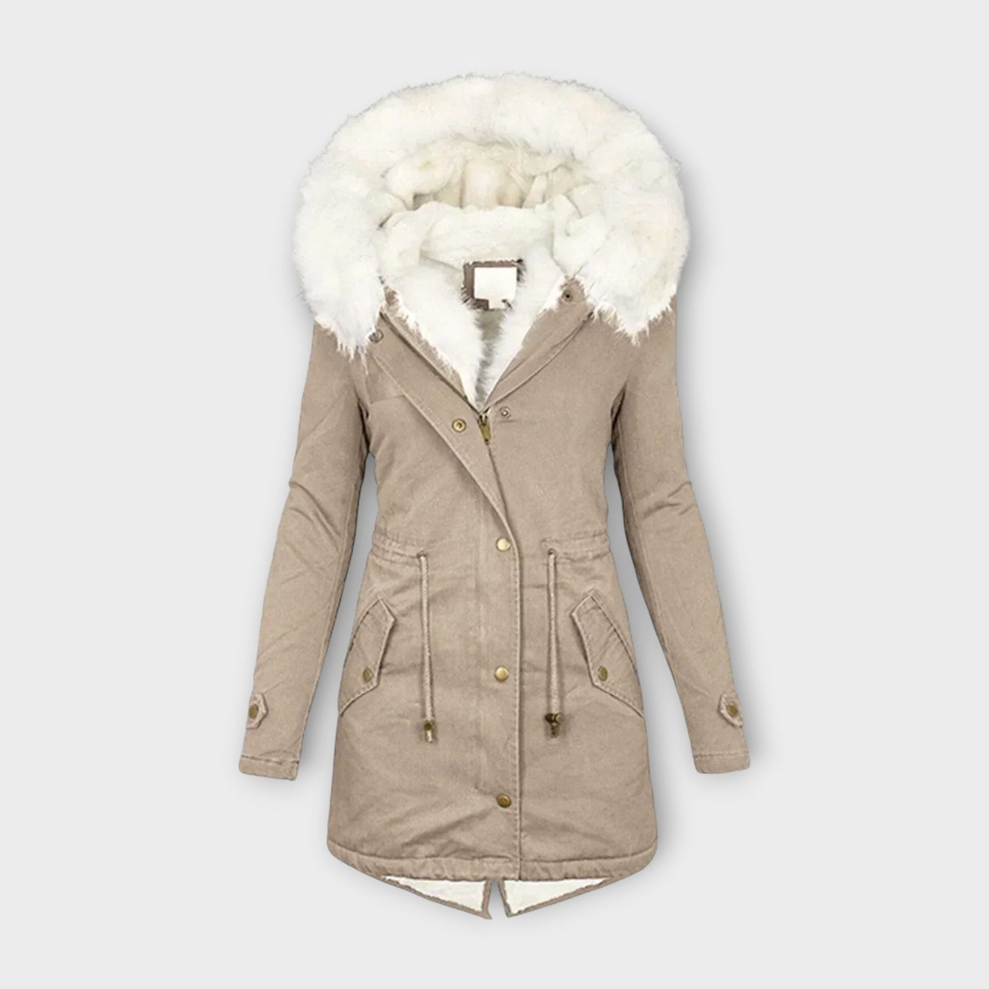 Vivienne | Luxe Fur-Trim Parka