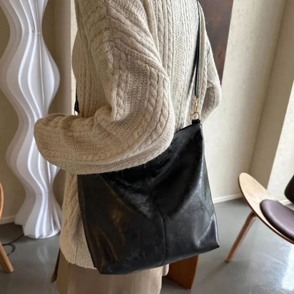 Amaya | Boho Leather Shoulder Bag