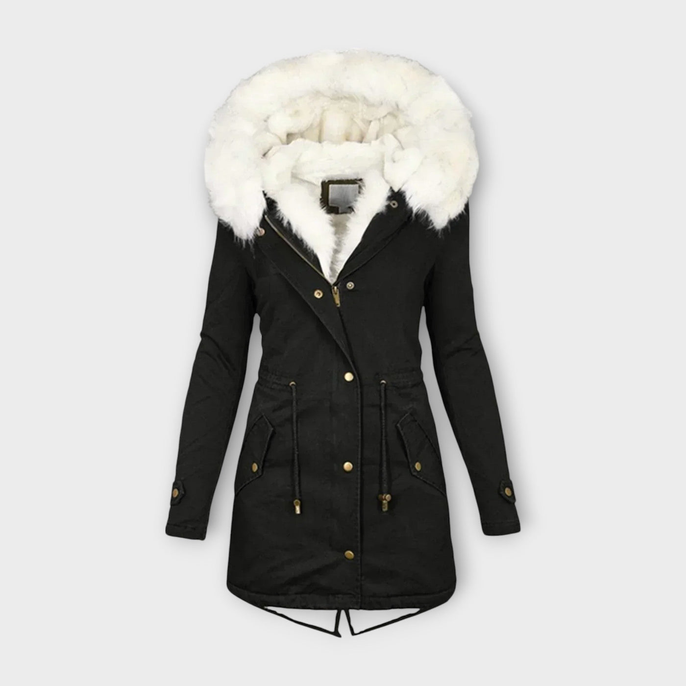 Vivienne | Luxe Fur-Trim Parka
