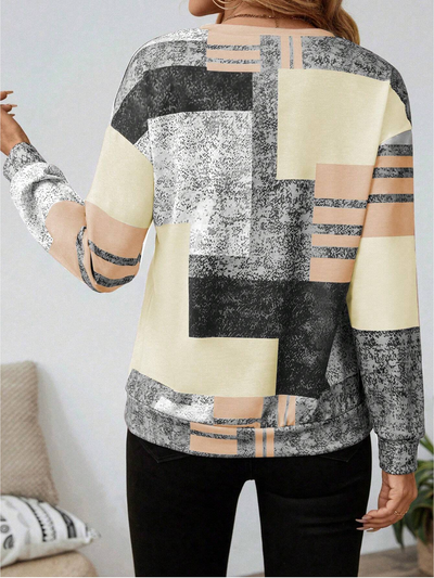 Melanie | Artistic Patchwork Sweater