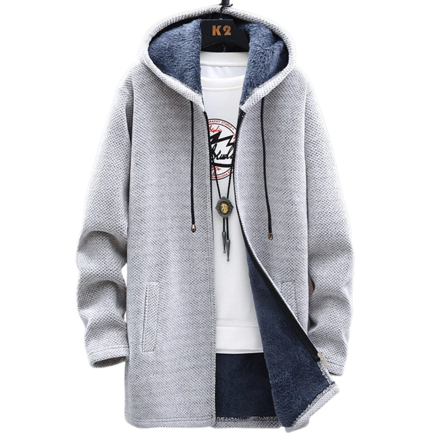 Ingrid | Casual Fleece Hooded Jacket