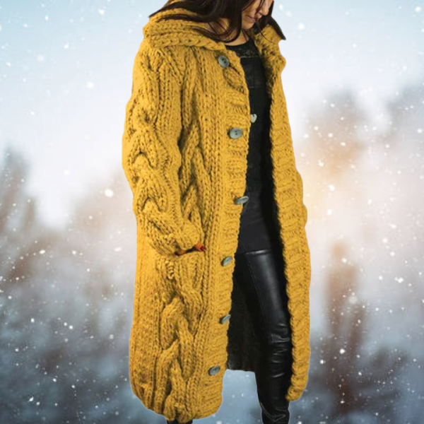 Colette | Chunky Knit Long Cardigan