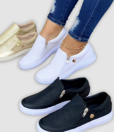 Macey | Zip Comfort Sneakers
