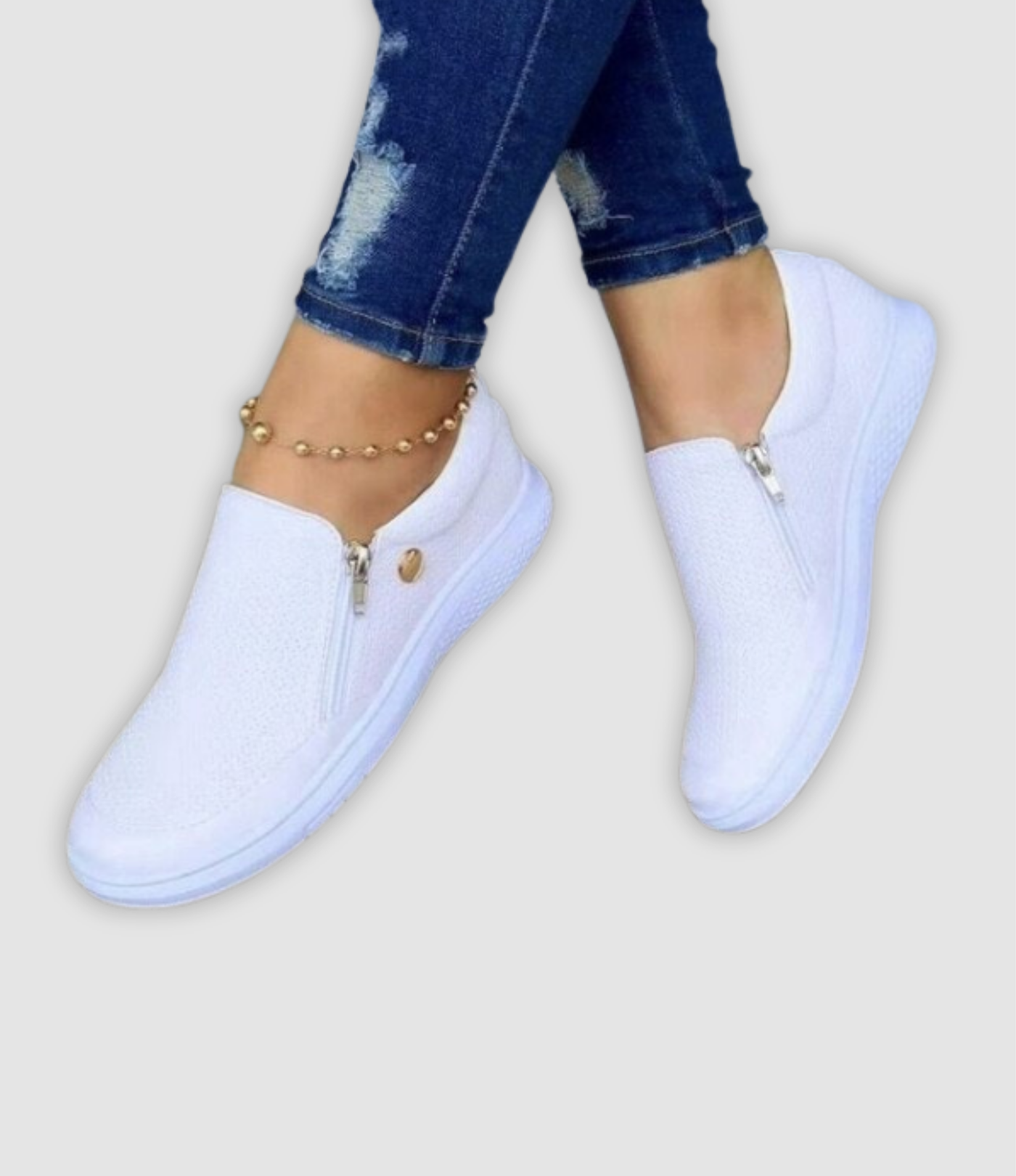 Macey | Zip Comfort Sneakers