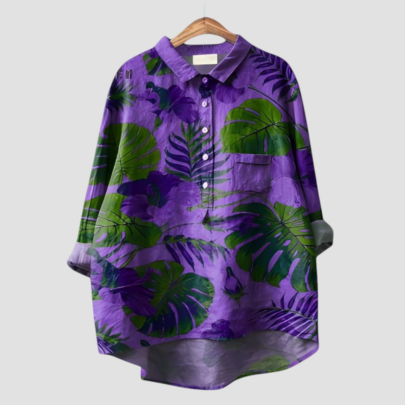 Loredana | Tropical Bloom Shirt