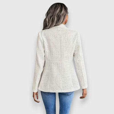 Yvonne | Tweed Double-Breasted Blazer
