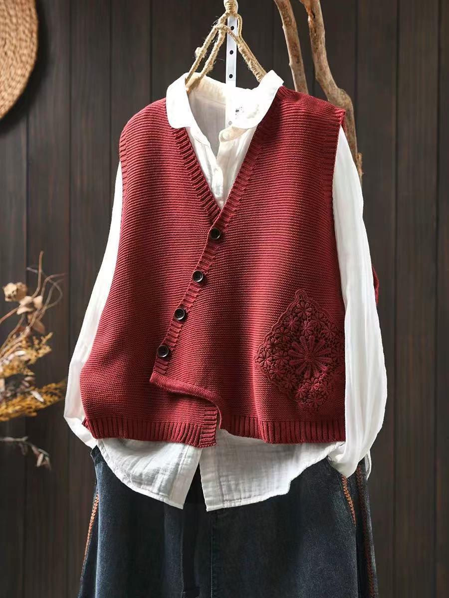 Minnie | Vintage-Inspired Knit Vest