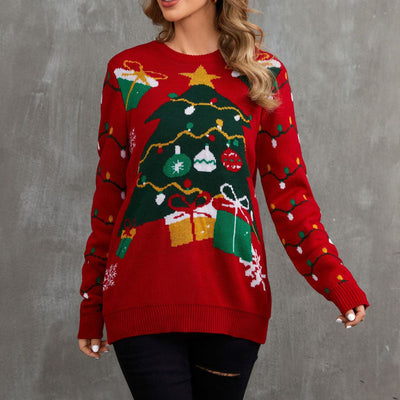 Leona | Christmas Tree Sweater