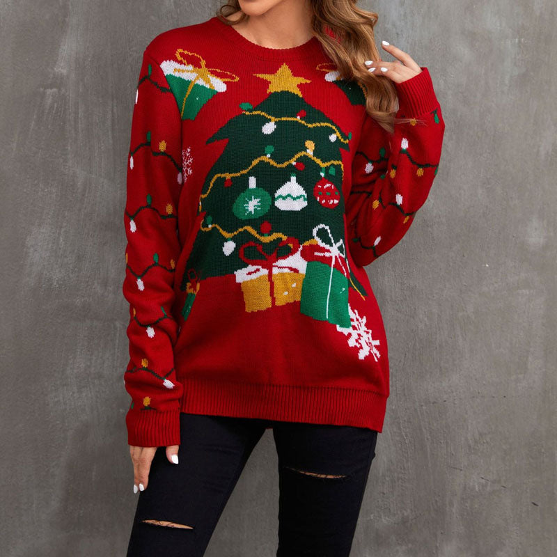 Leona | Christmas Tree Sweater