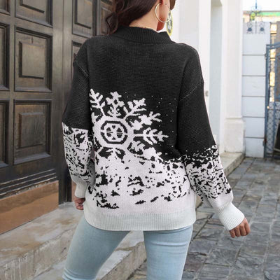 Roxie | Snowflake Glow Sweater
