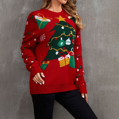 Leona | Christmas Tree Sweater