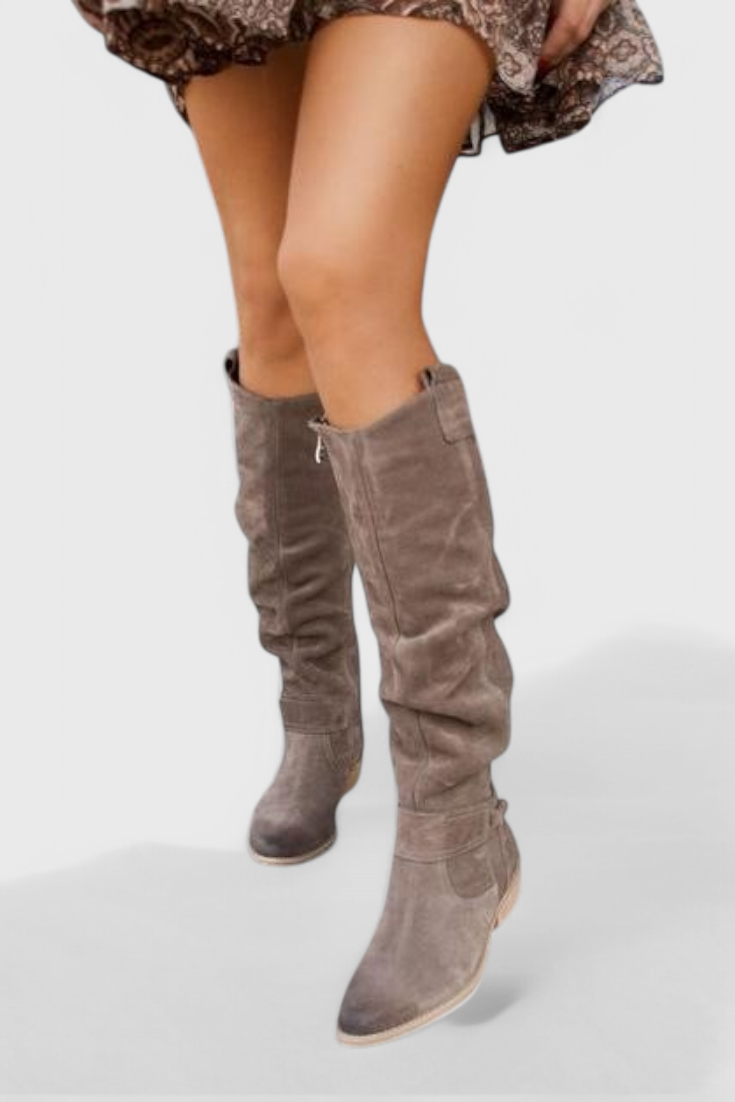 Lucille | Graceful Slouch Boots