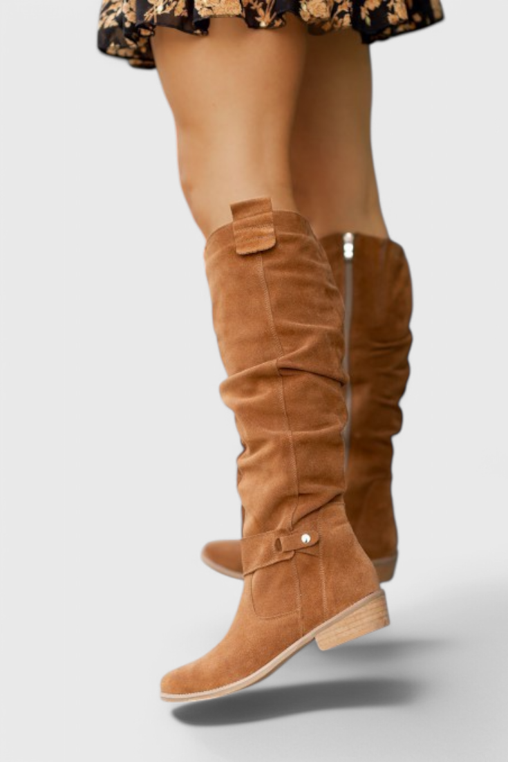 Lucille | Graceful Slouch Boots