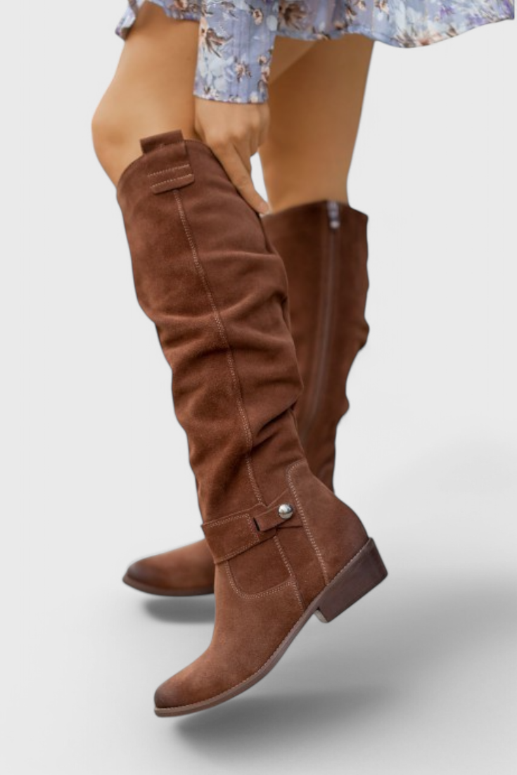 Lucille | Graceful Slouch Boots
