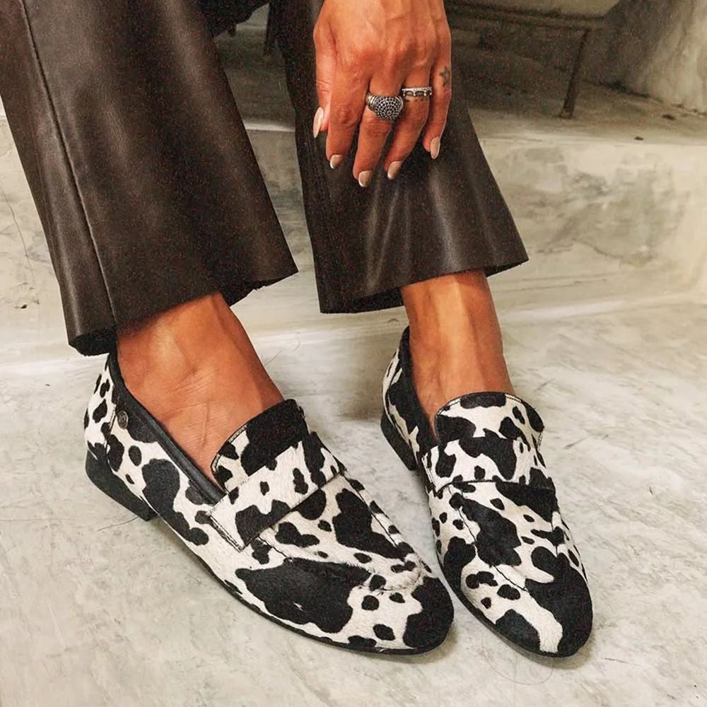 Micaela | Cowhide Loafers