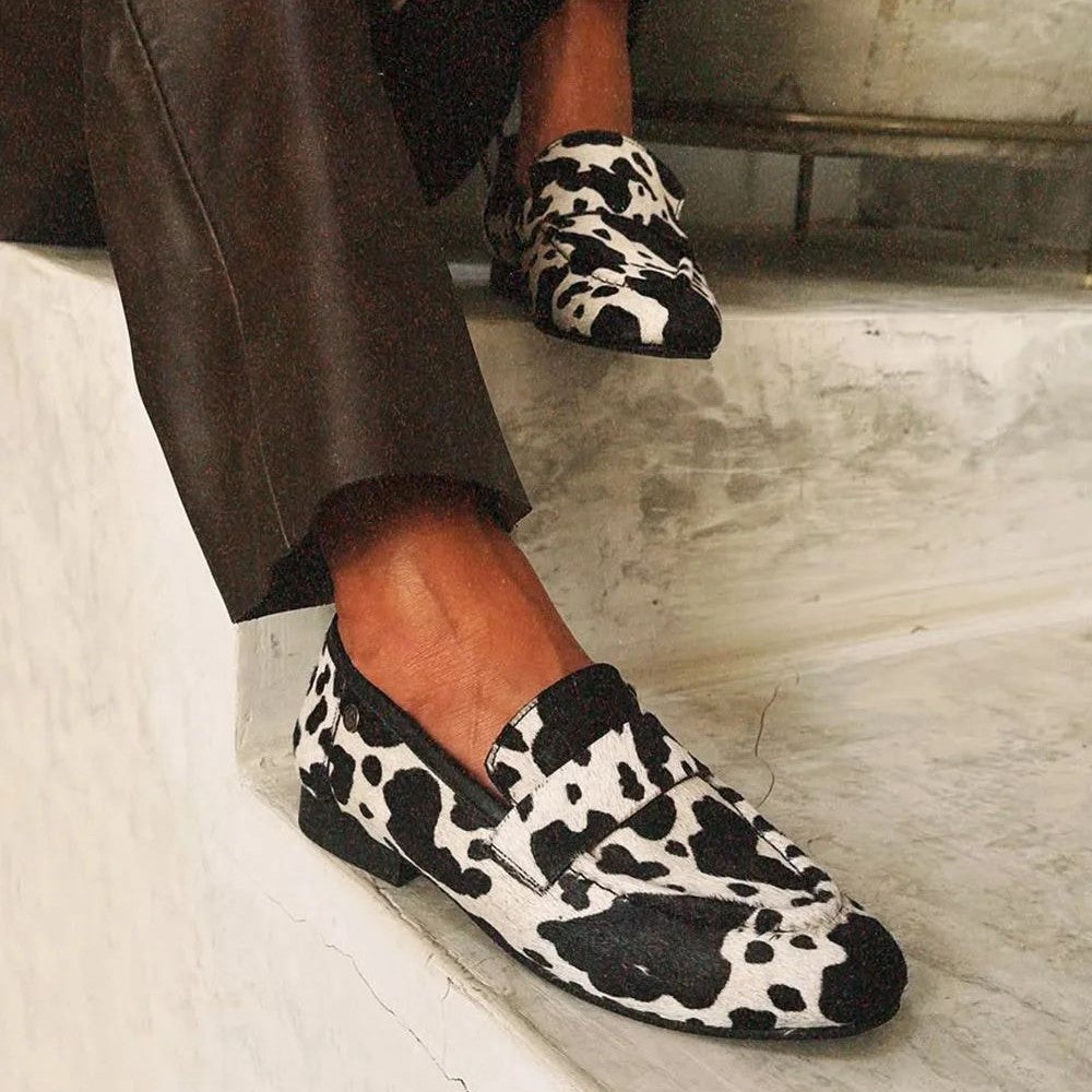Micaela | Cowhide Loafers