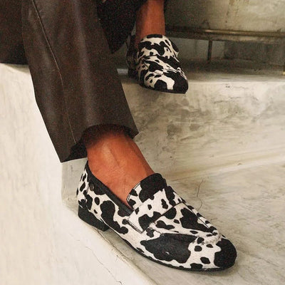 Micaela | Cowhide Loafers