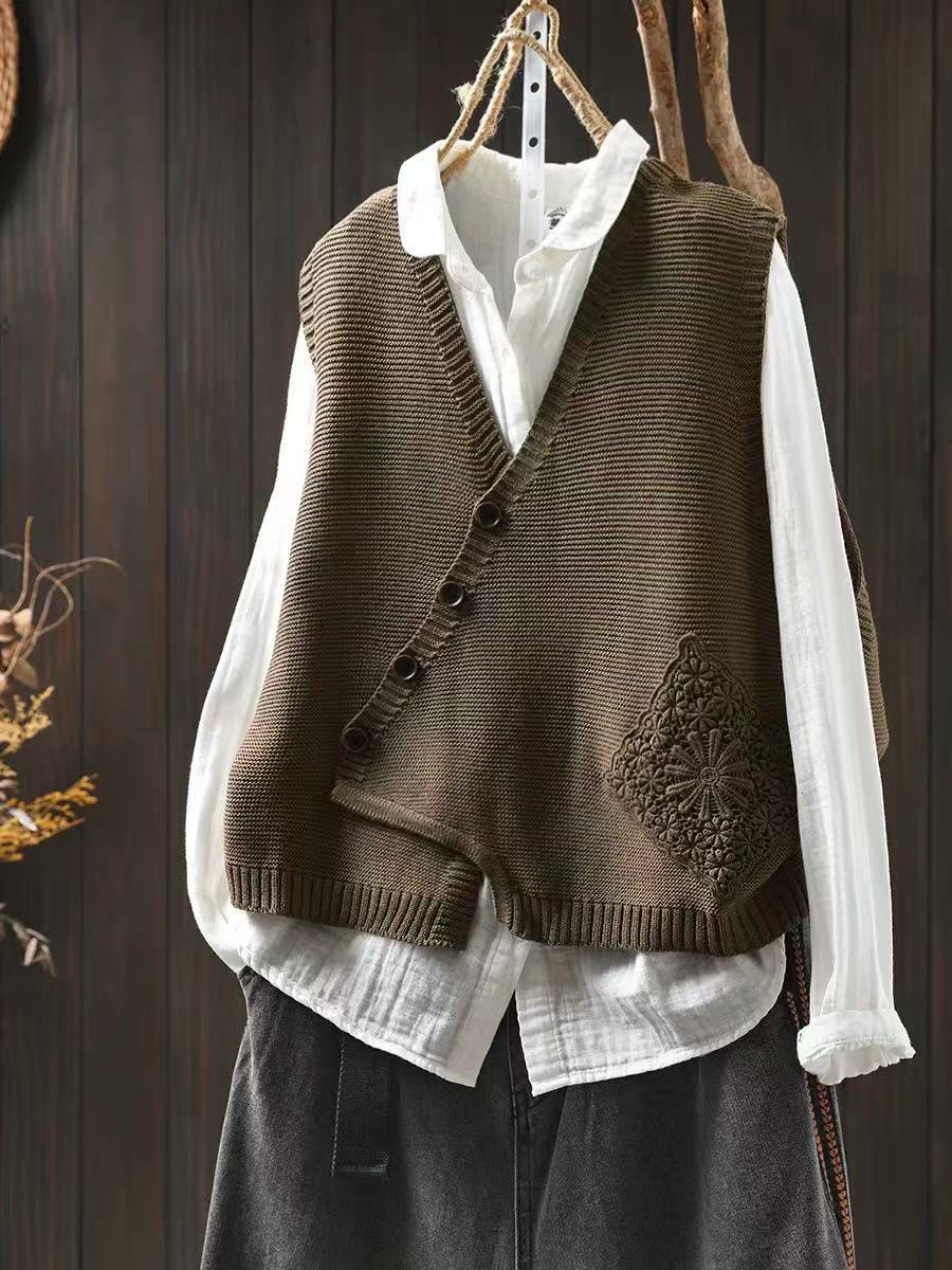 Minnie | Vintage-Inspired Knit Vest