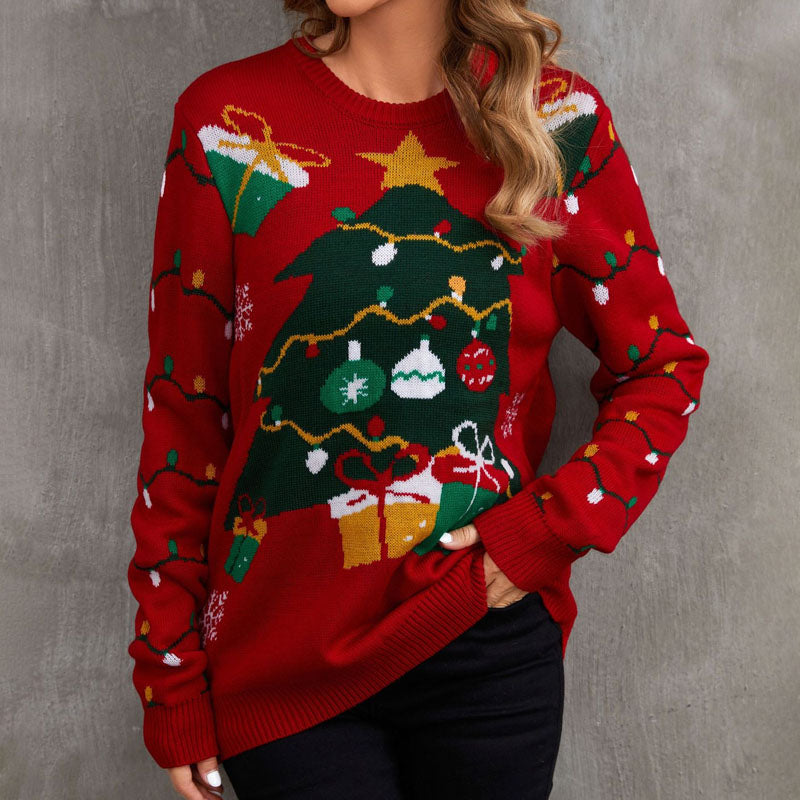 Leona | Christmas Tree Sweater