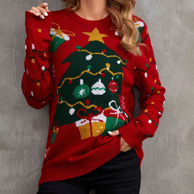 Leona | Christmas Tree Sweater