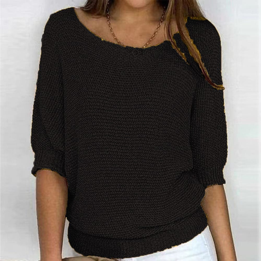 Raven | Relaxed Knit Sweater