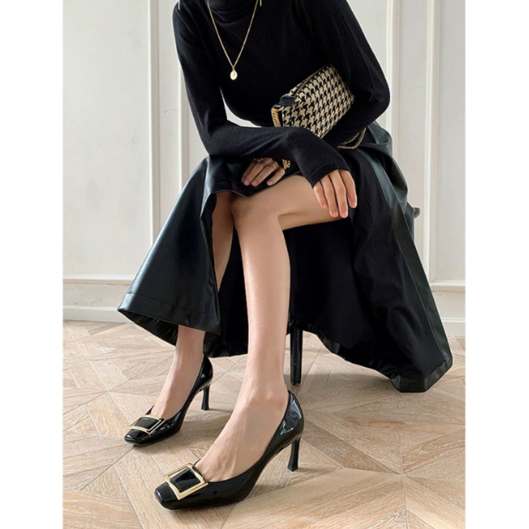Vivian | Timeless Buckle Heels