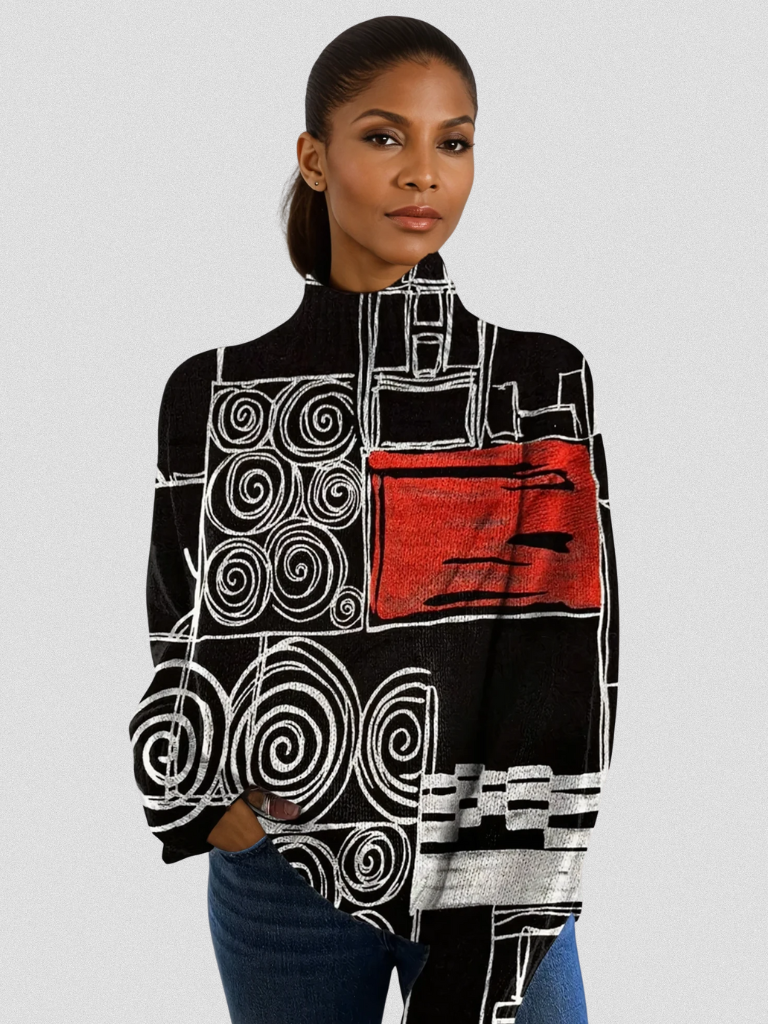 Monique | Abstract Muse Sweater