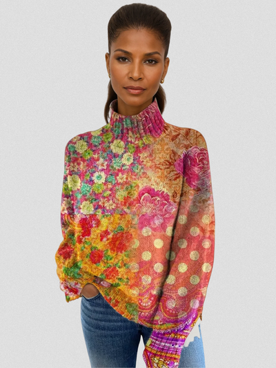 Leona | Sunset Garden Sweater