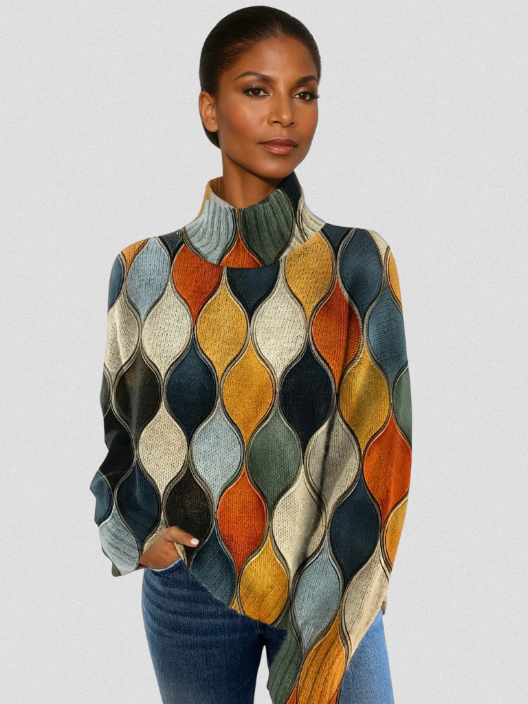 Elara | Autumn Waves Sweater