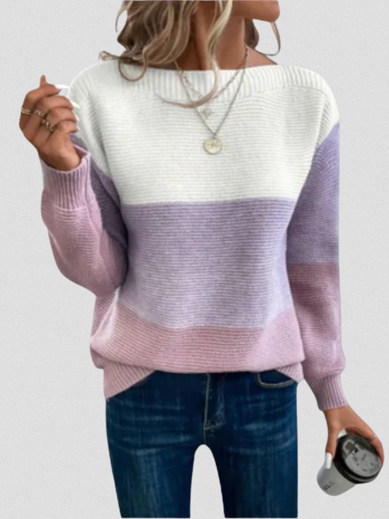 Roxanne | Color Block Sweater
