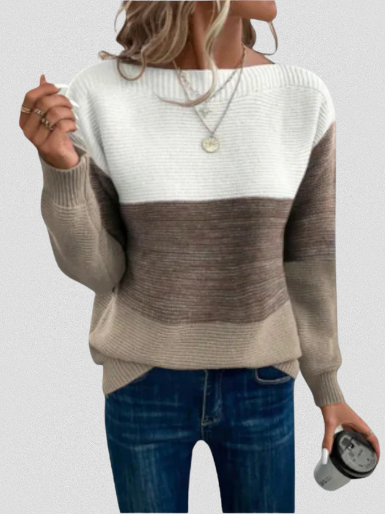 Roxanne | Color Block Sweater