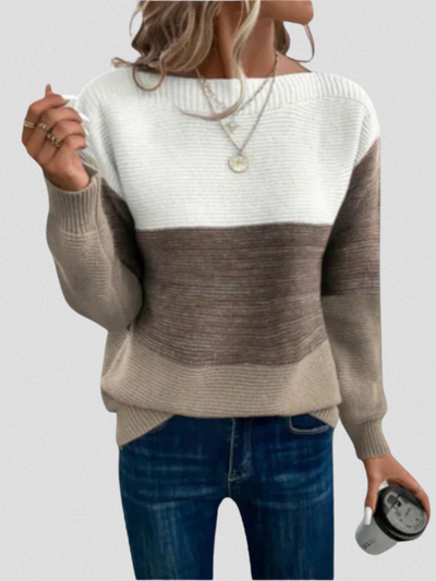 Roxanne | Color Block Sweater