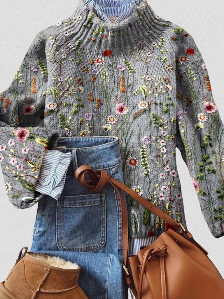 Clara | Wild Garden Sweater