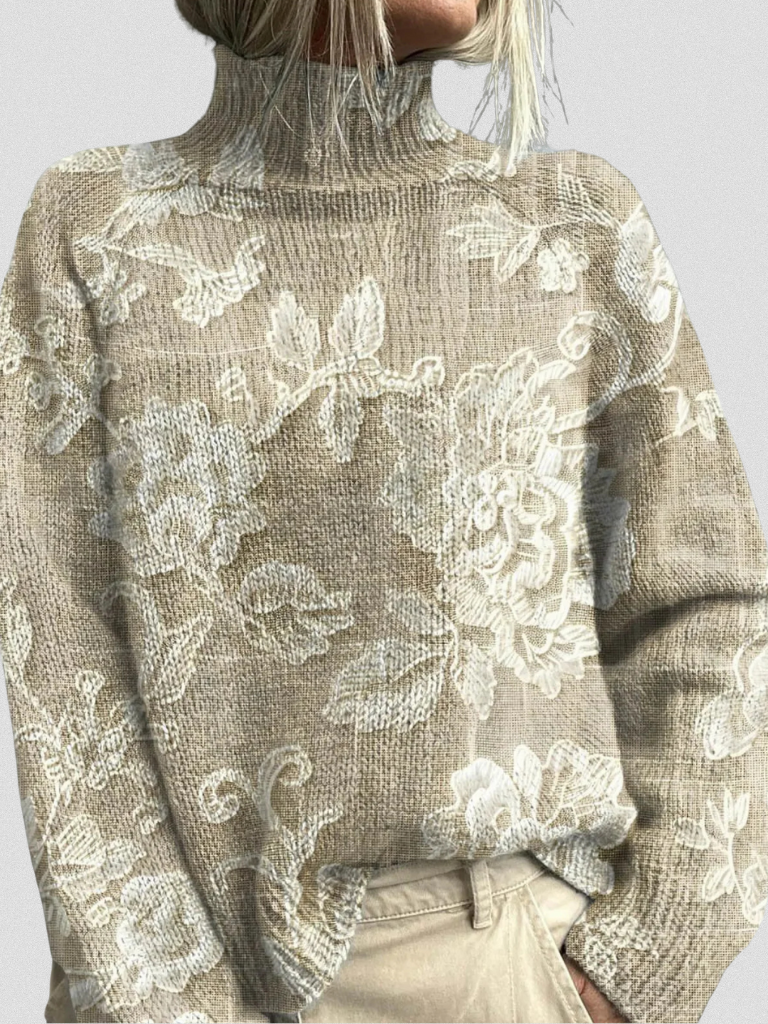 Elise | Whisper Lace Sweater