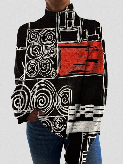 Monique | Abstract Muse Sweater