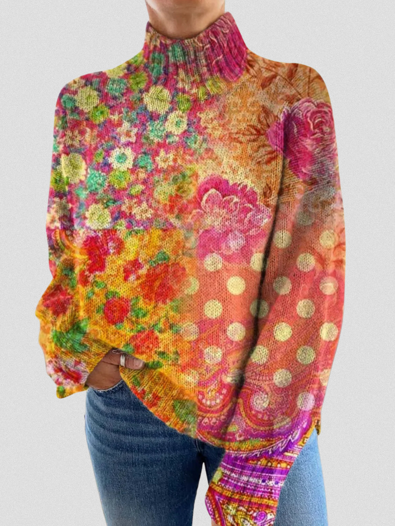 Leona | Sunset Garden Sweater