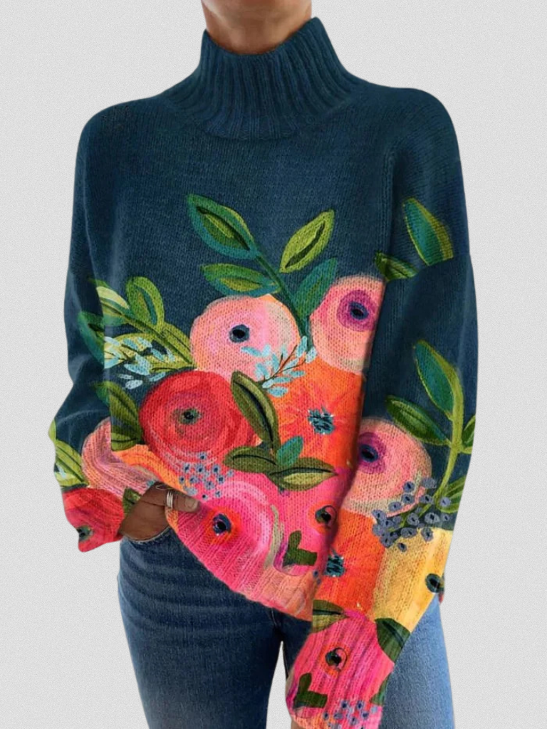 Rosalie | Autumn Bloom Sweater