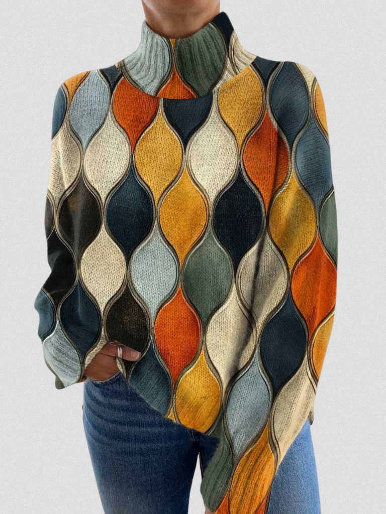 Elara | Autumn Waves Sweater