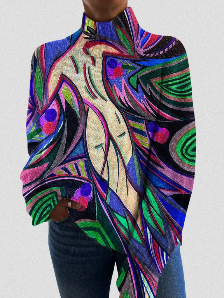 Minerva | Abstract Muse Sweater