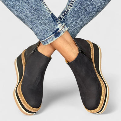 Carmen | Suede Platform Boots