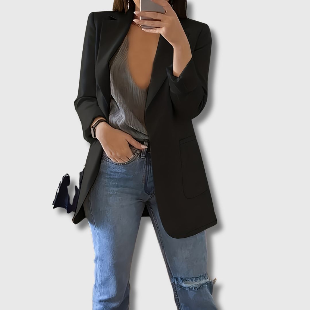 Katelyn | Tailored Long Blazer