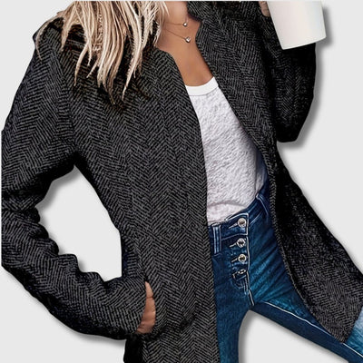 Catherine | Herringbone Blazer