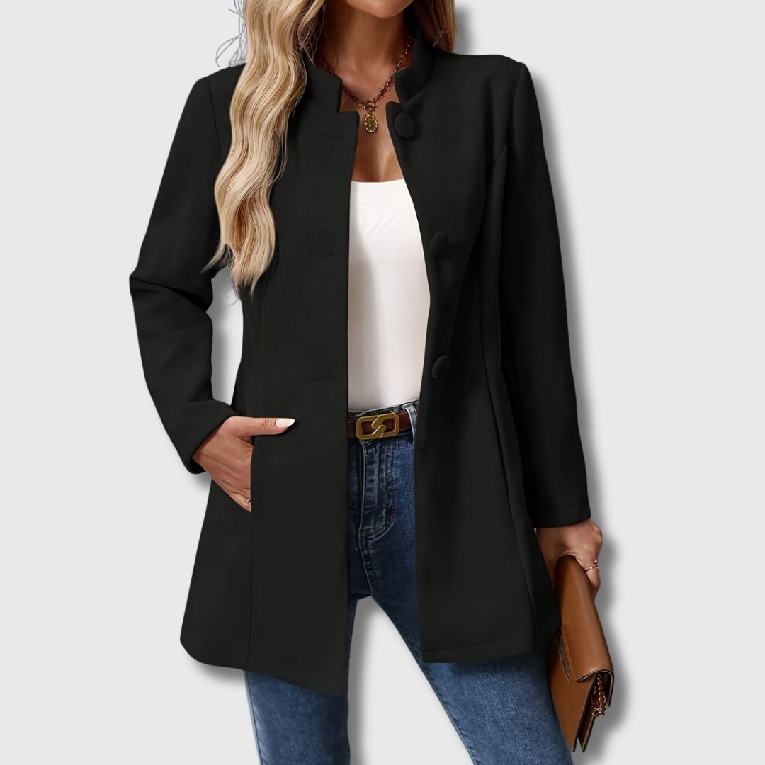 Harper | Classic Button Coat