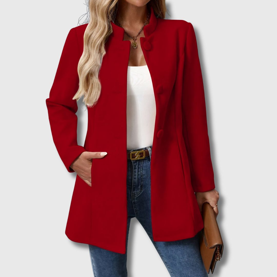 Harper | Classic Button Coat
